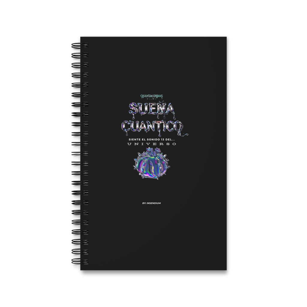 Quantum Dream Spiral Journal, Cosmic Theme Notebook, Ideal for Students, Gift for Sci-Fi Lovers, Artistic Notepad for Note-Taking, [...]