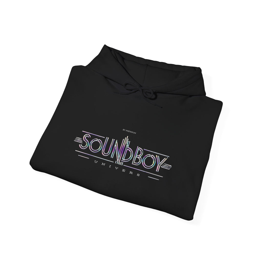 Sound Boy Unisex Heavy Blend™ Hooded Sweatshirt, Cool Hoodie for Music Lovers, Unique Gift for Birthdays, Cozy Streetwear, Graphic Pullover
