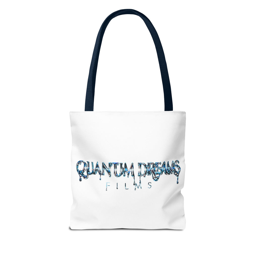 Quantum Dreams Tote Bag | Stylish AOP Shopper for Film Enthusiasts, Unique Gift for Birthdays, Holidays, Eco-Friendly Fashion, Art Lovers