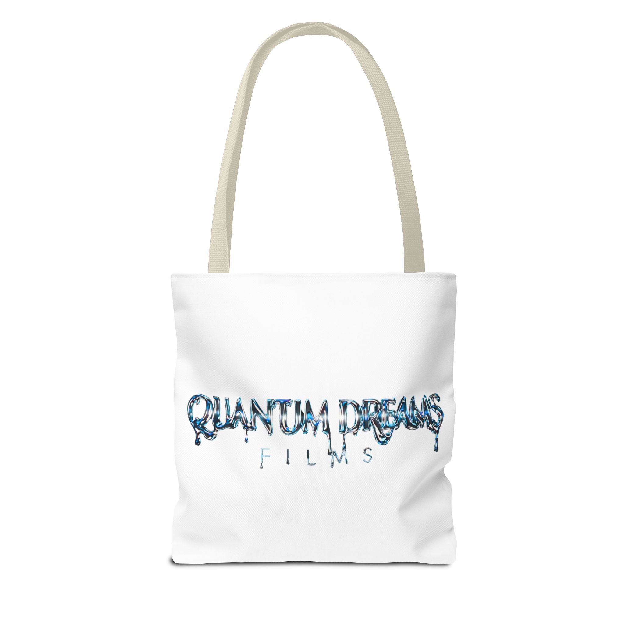 Quantum Dreams Tote Bag | Stylish AOP Shopper for Film Enthusiasts, Unique Gift for Birthdays, Holidays, Eco-Friendly Fashion, Art Lovers
