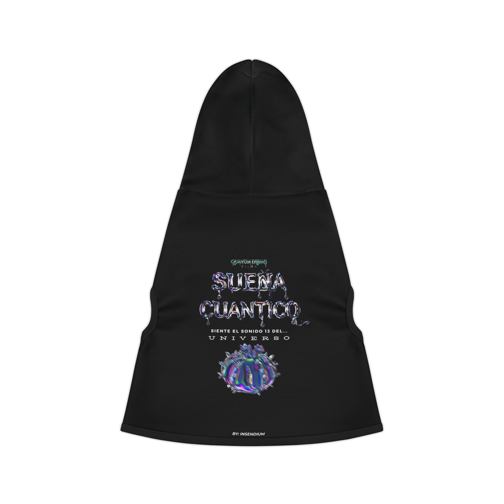 Cosmic Pet Hoodie for Stylish Pets, Cute Dogwear, Pet Gift, Galaxy Dog Hoodie, Astrophysics Pet Apparel