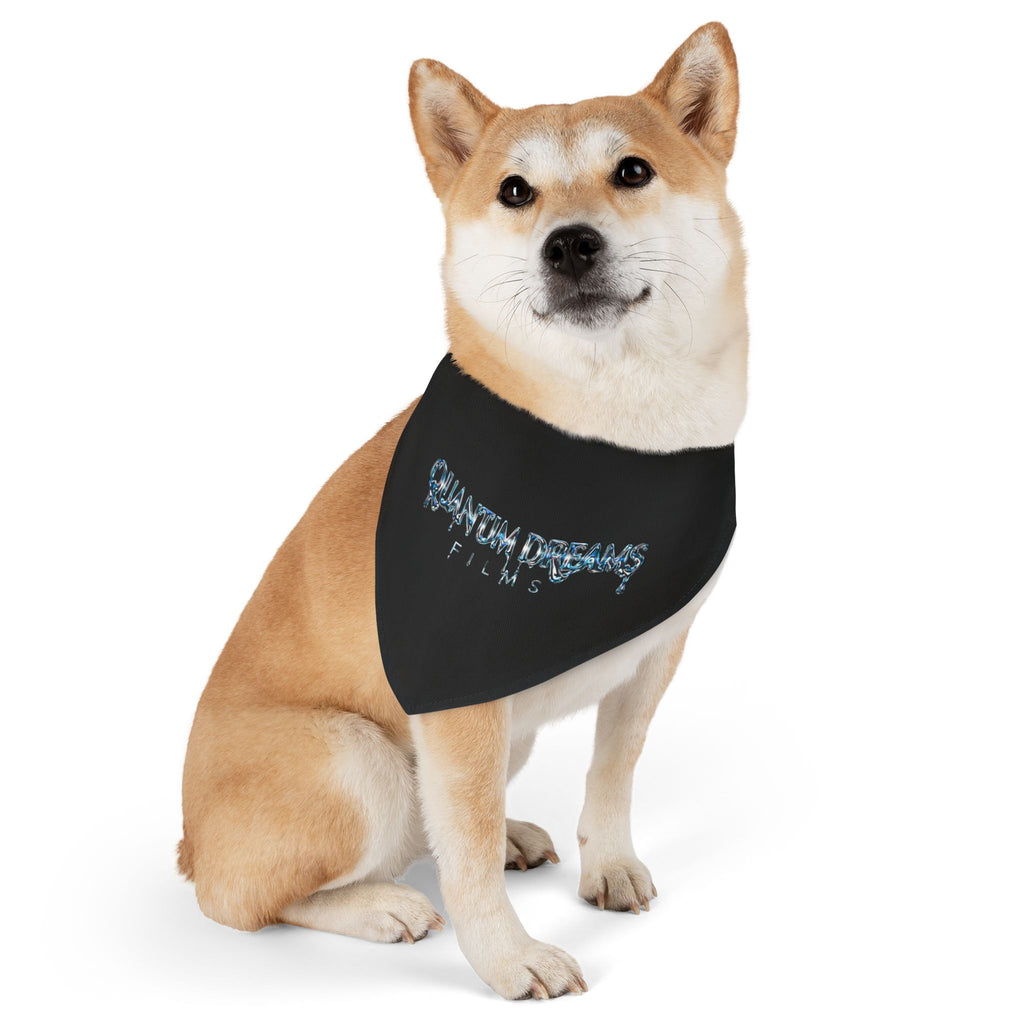 Quantum Dreams Pet Bandana Collar, Stylish Dog Accessory for Pets, Festival Gift, Pet Costume, Unique Pet Wear