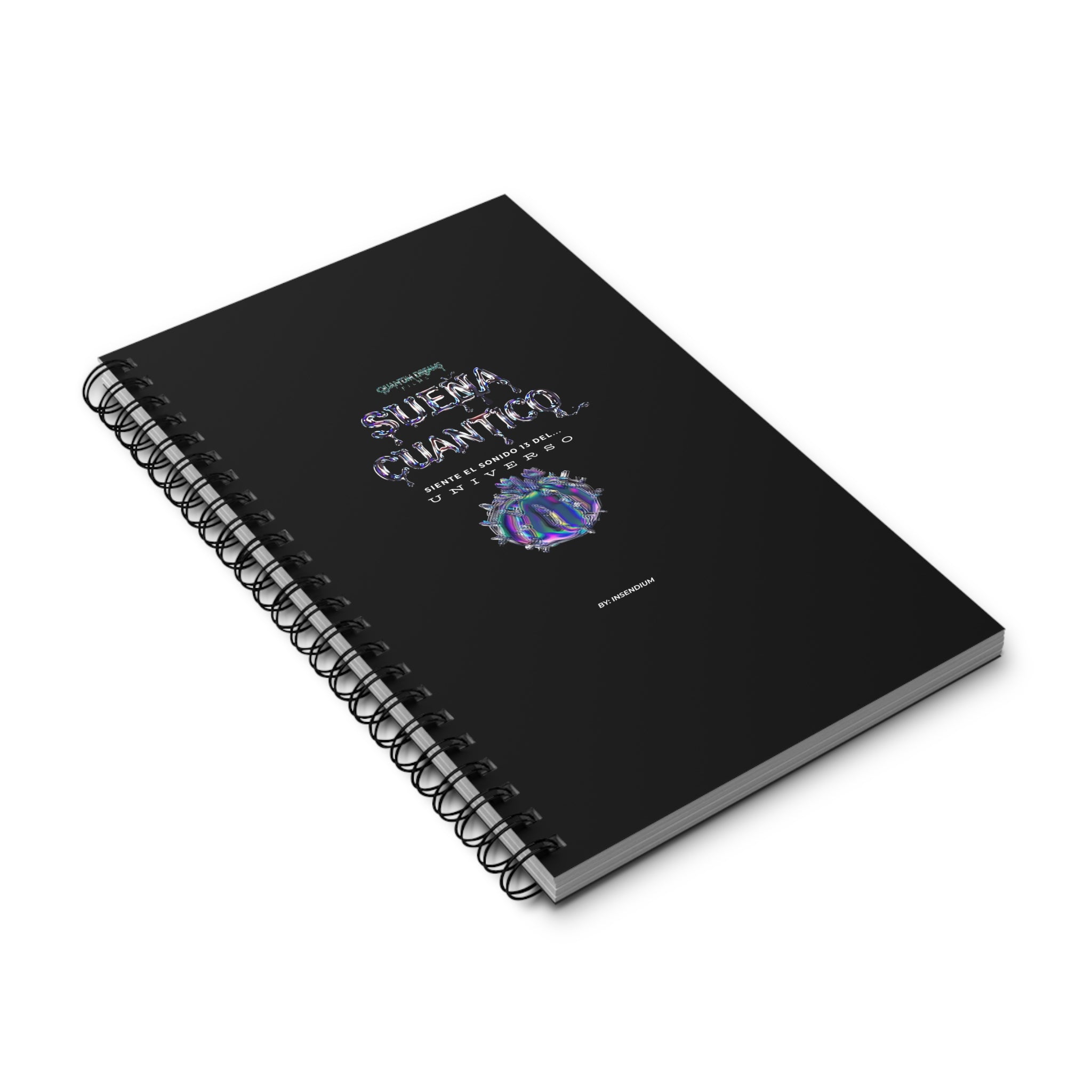 Quantum Dream Spiral Journal, Cosmic Theme Notebook, Ideal for Students, Gift for Sci-Fi Lovers, Artistic Notepad for Note-Taking, [...]