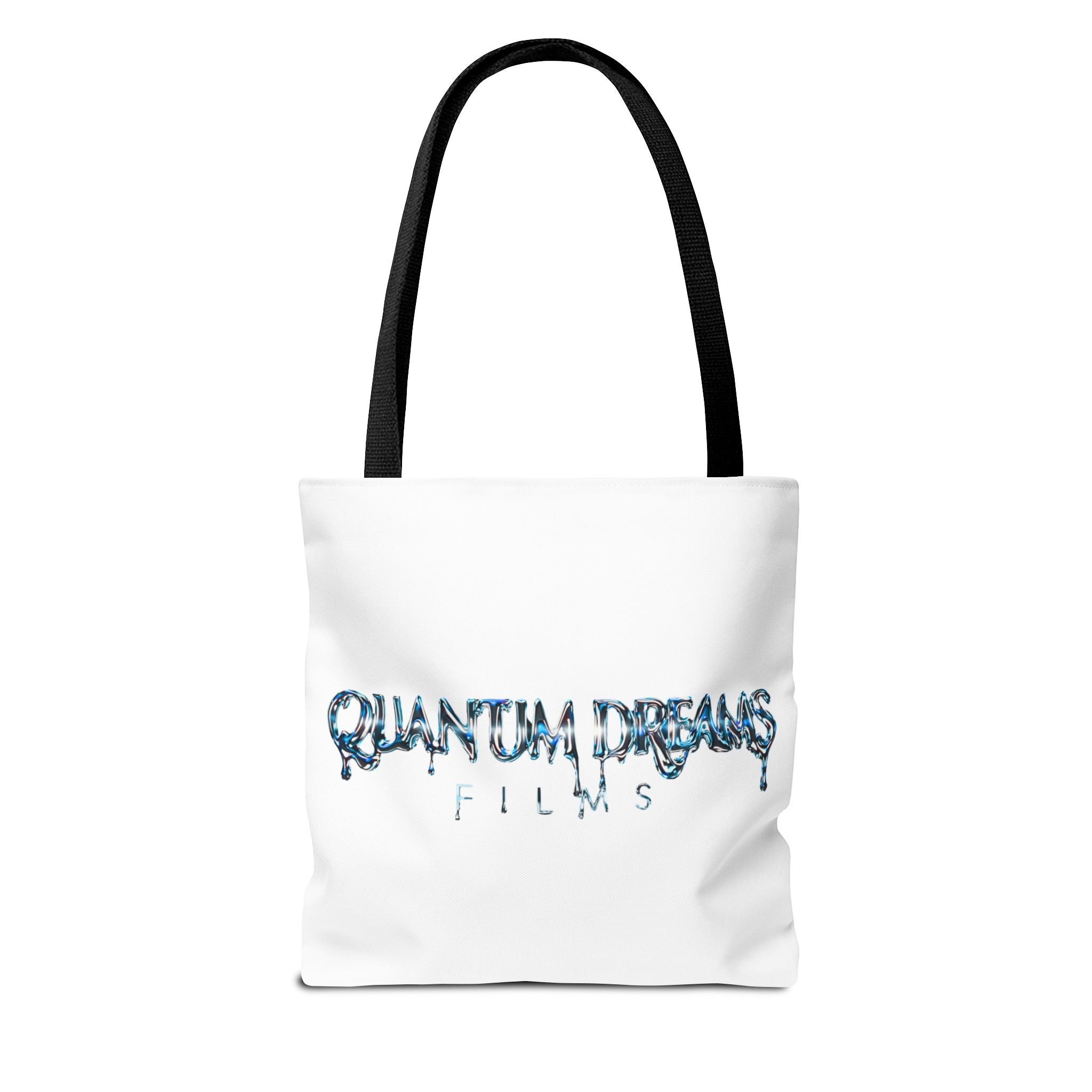 Quantum Dreams Tote Bag | Stylish AOP Shopper for Film Enthusiasts, Unique Gift for Birthdays, Holidays, Eco-Friendly Fashion, Art Lovers