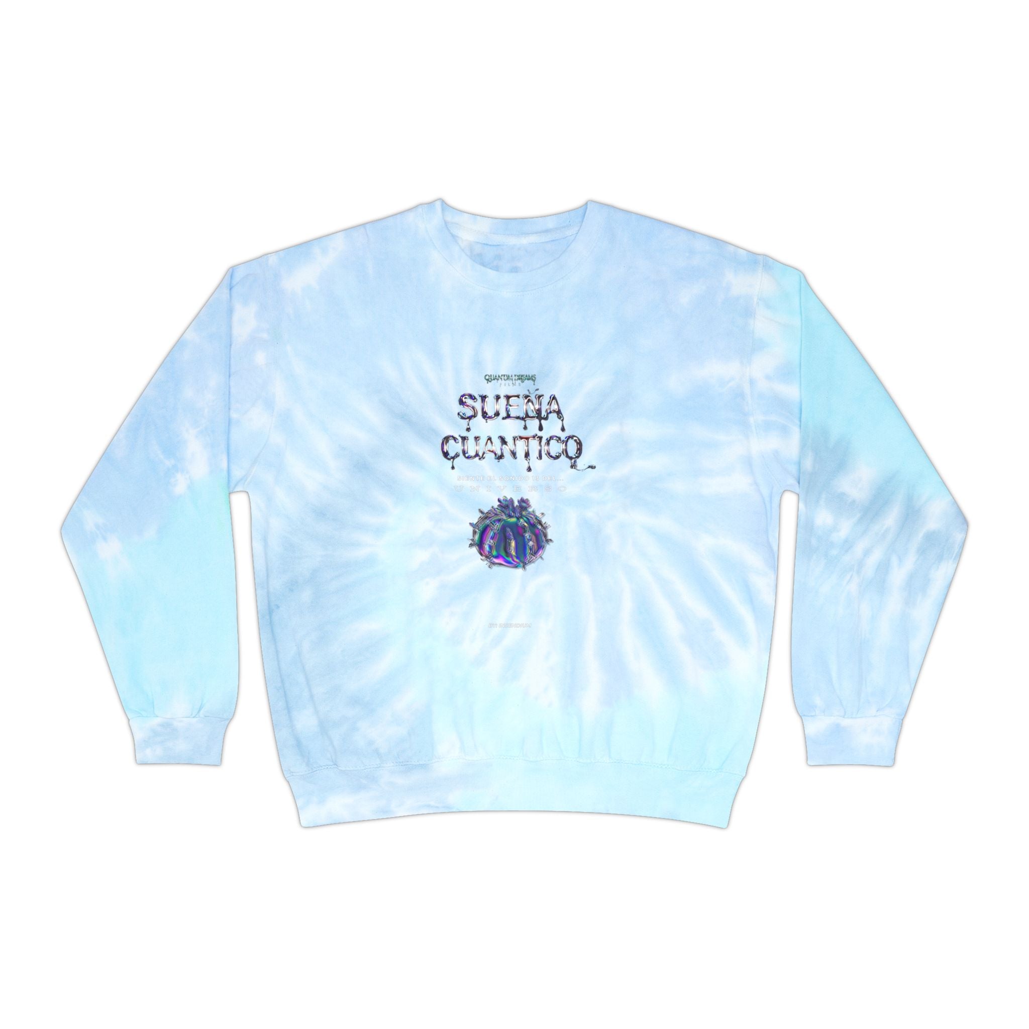 Unisex Tie-Dye Sweatshirt - Dreamy Vibe, Cozy Fashion, Perfect Gift for Teens, Ideal for Festivals, Casual Everyday Wear