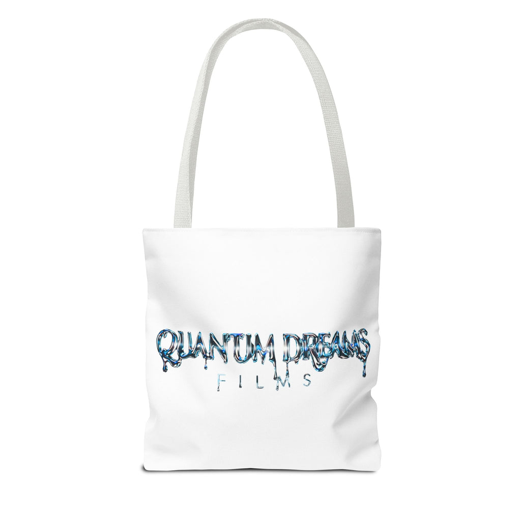Quantum Dreams Tote Bag | Stylish AOP Shopper for Film Enthusiasts, Unique Gift for Birthdays, Holidays, Eco-Friendly Fashion, Art Lovers