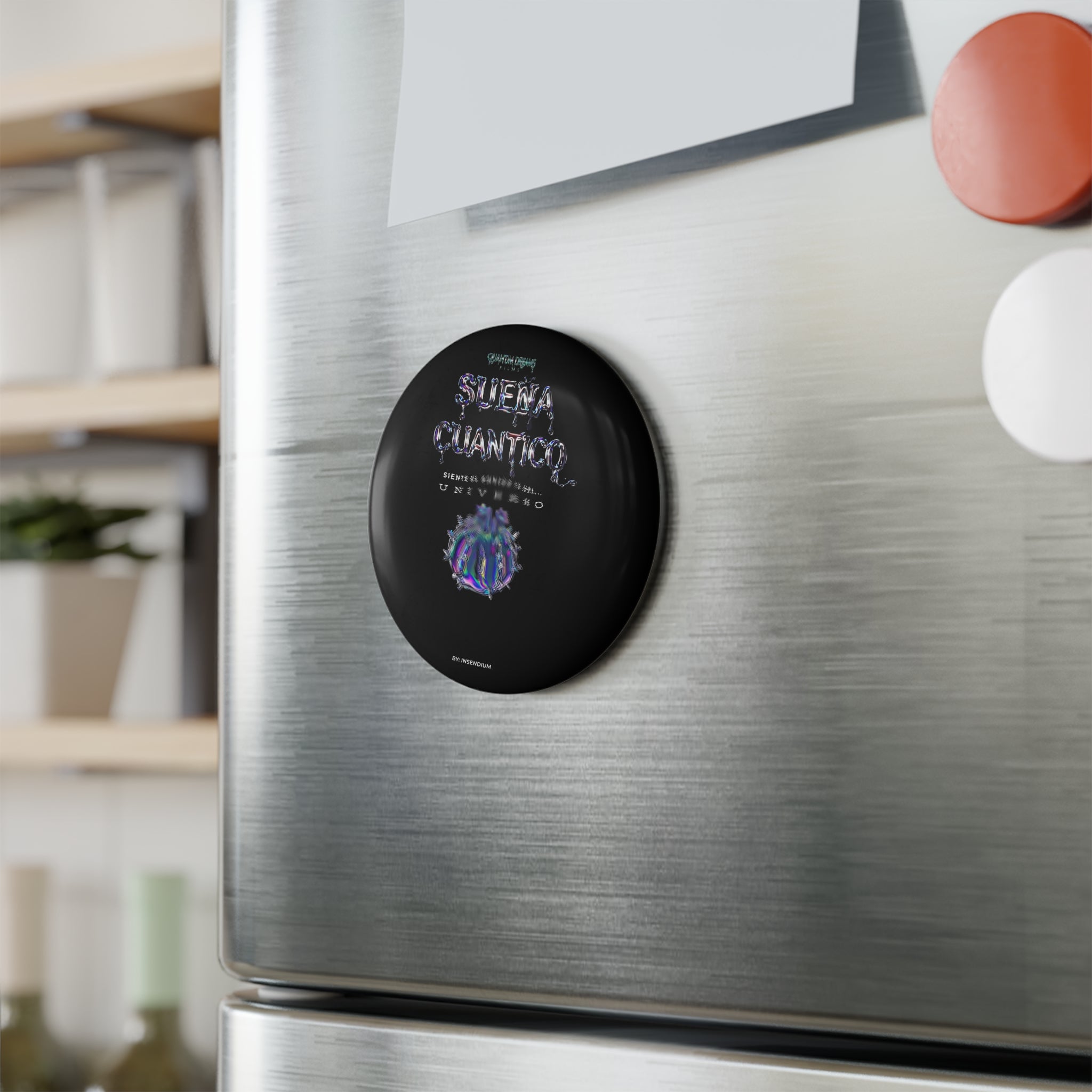 Cosmic Quote Magnet - Inspirational Design, Home Decor, Gifts for Science Lovers, Unique Refrigerator Magnet, Motivational Item, [...]