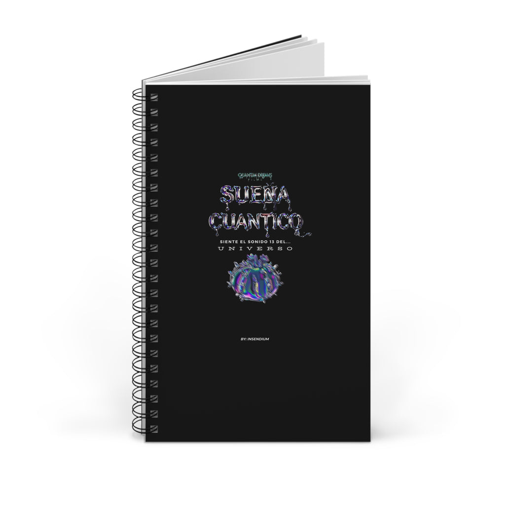 Quantum Dream Spiral Journal, Cosmic Theme Notebook, Ideal for Students, Gift for Sci-Fi Lovers, Artistic Notepad for Note-Taking, [...]