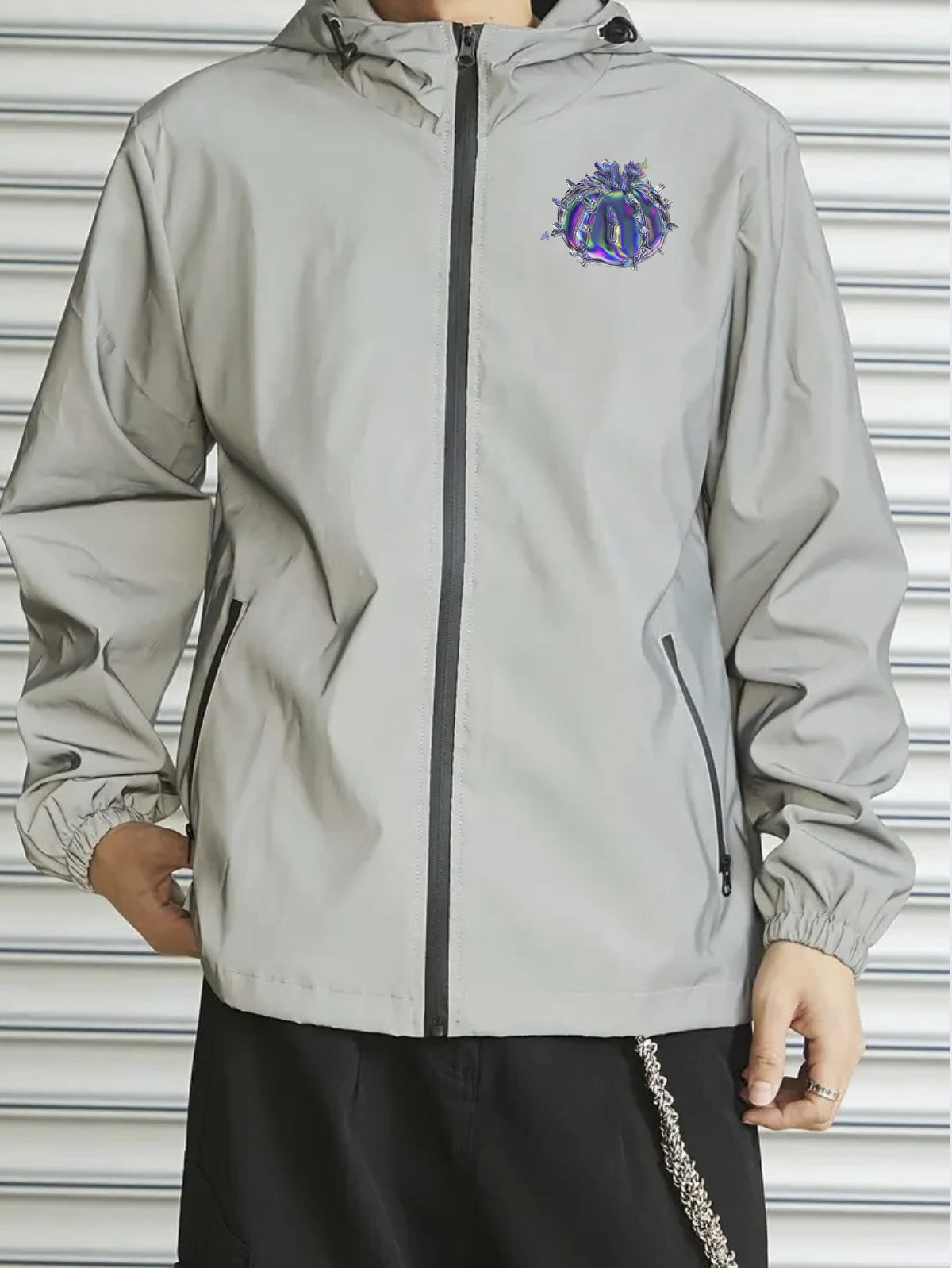 Chaqueta Reflectante Unisex con diseño único