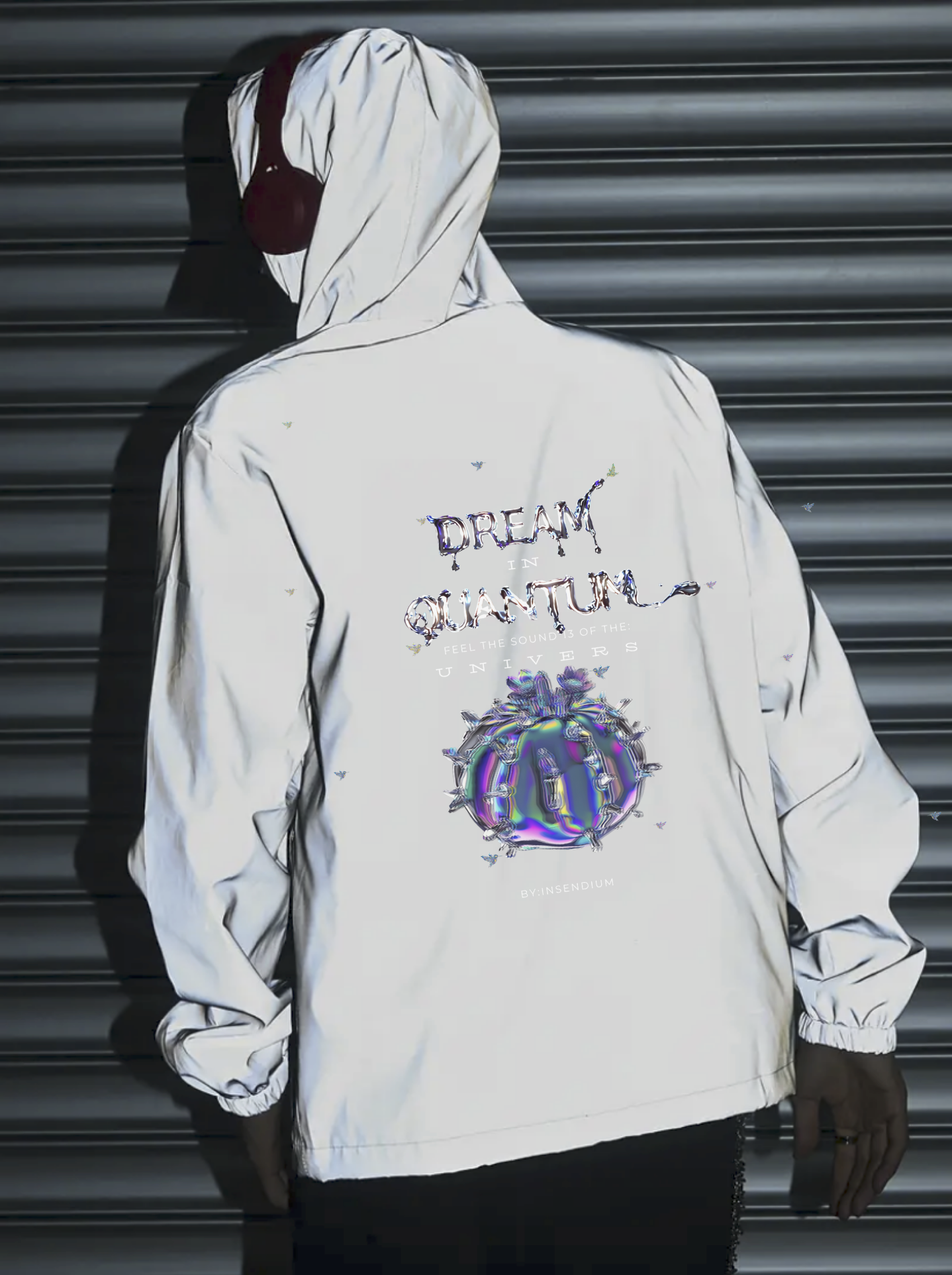 Chaqueta Reflectante Unisex con diseño único