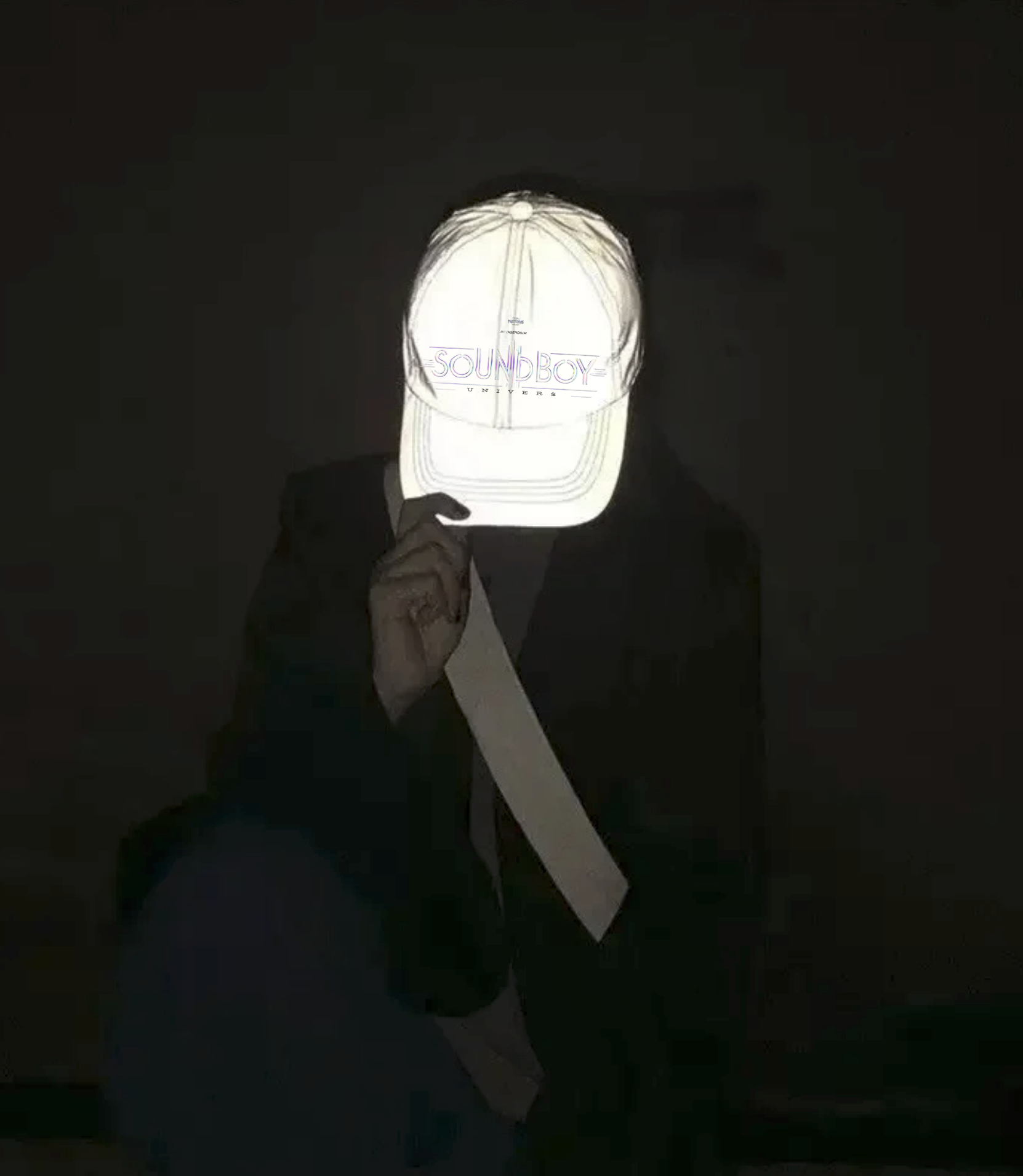 1 Gorra Unisex que Brilla en la Oscuridad