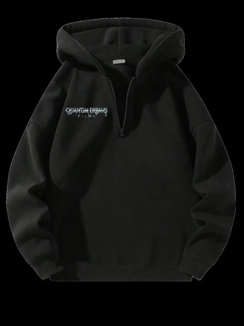 Sudadera Unisex con media cremallera y capucha