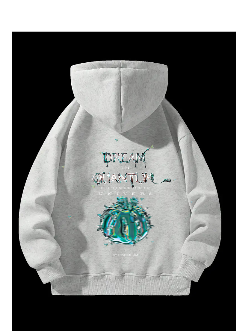 Sudadera con media cremallera y capucha