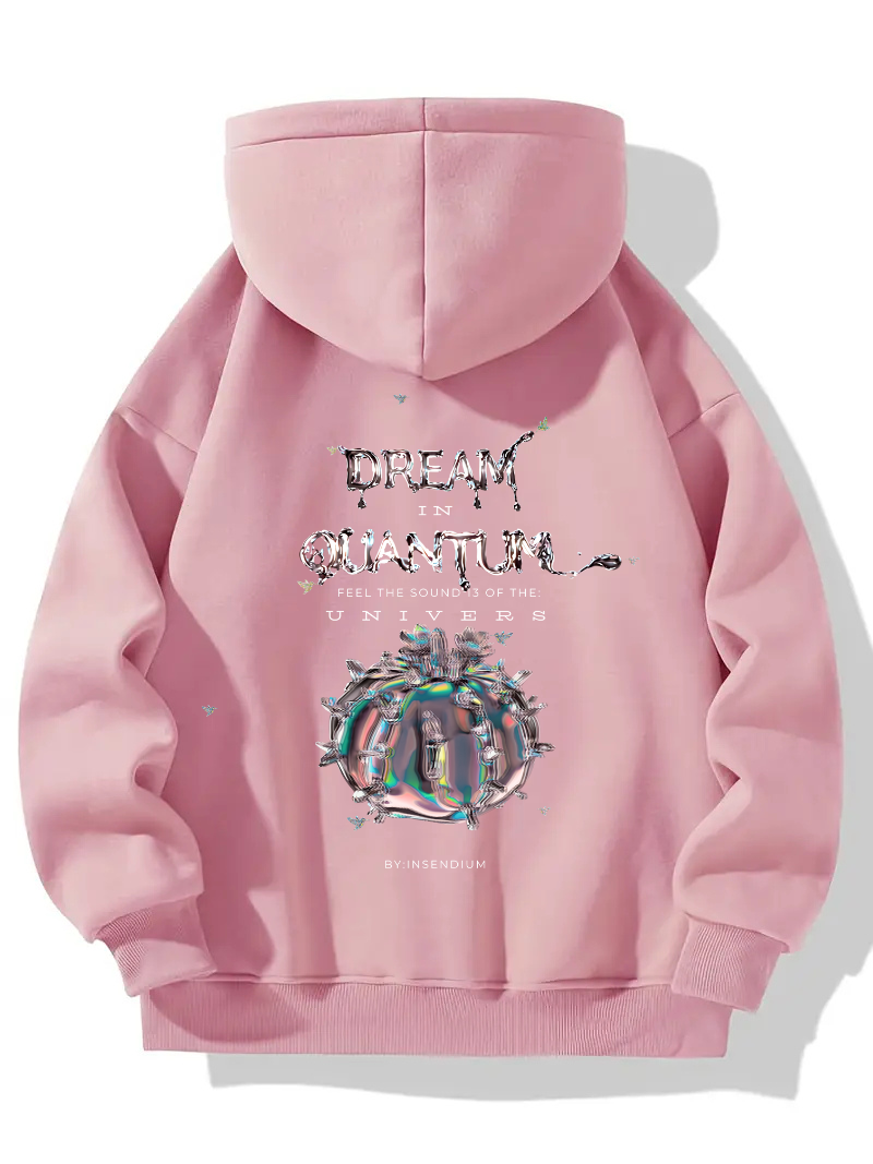 Sudadera con media cremallera y capucha, género neutral y  con diseño único